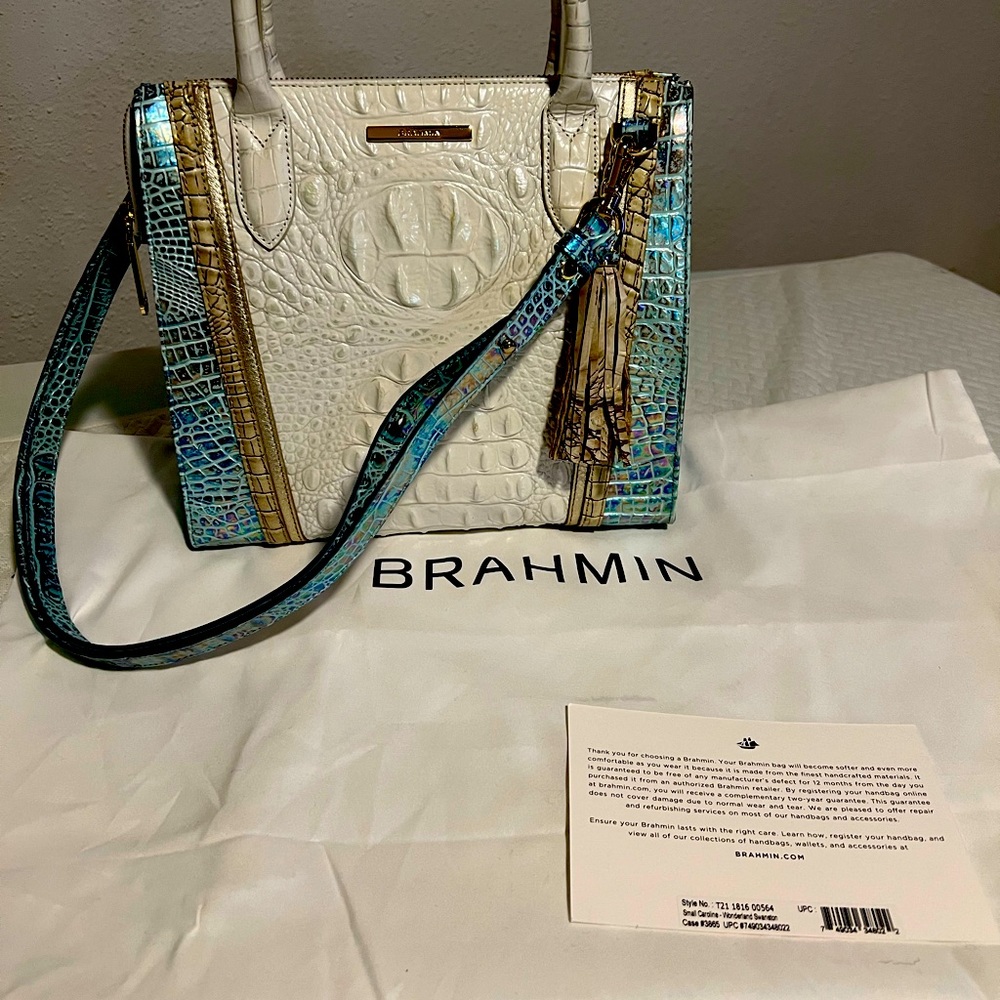 Brahmin Small Caroline-Wonderland Swanston